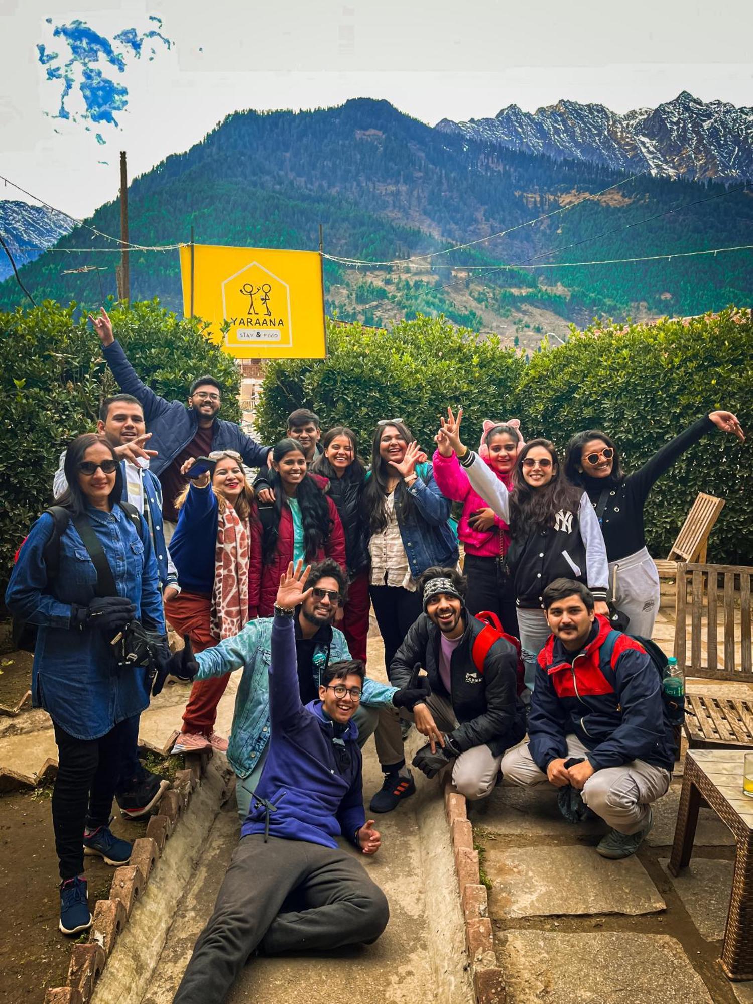 Yaarana Stay & Cafe, Vashisht, Manali Exterior photo